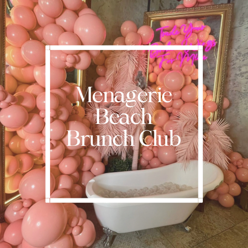 Bank holiday Sunday Manchester Menagerie Brunch Club Spinningfields